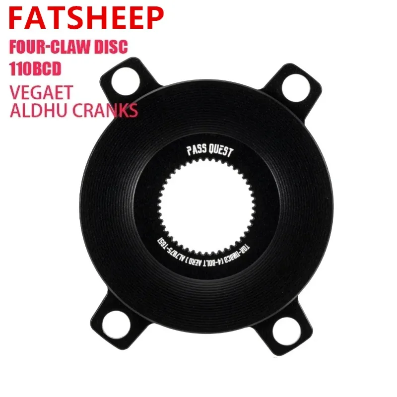 AliExpress NONE FATSHEEP chainrings Spider  Adapter Narrow For Rotor REX 3D+ 3DF VEGAST/ALDHU 110BCD and 130BCD Bicycle Accessories