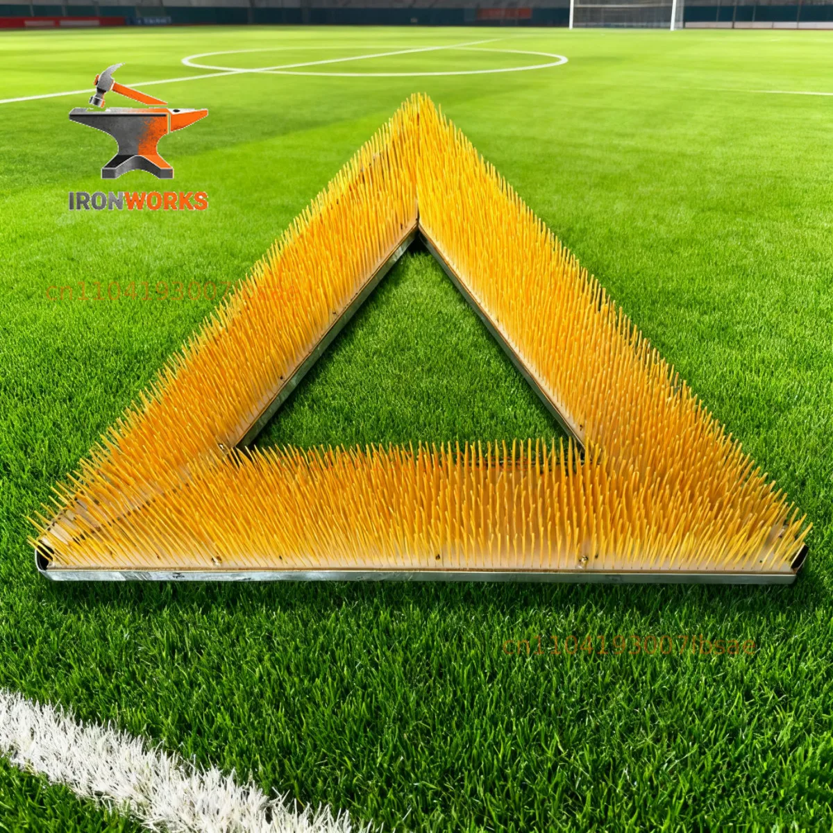Artificial Turf Comb Grass  Machine Brush Football Field Track Turf Sand   Machine  Triangle