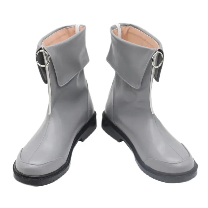 

Игра PJSK Shinonome Akito, обувь для косплея, обувь из искусственной кожи, карнавальные ботинки на Хэллоуин, реквизит на заказ