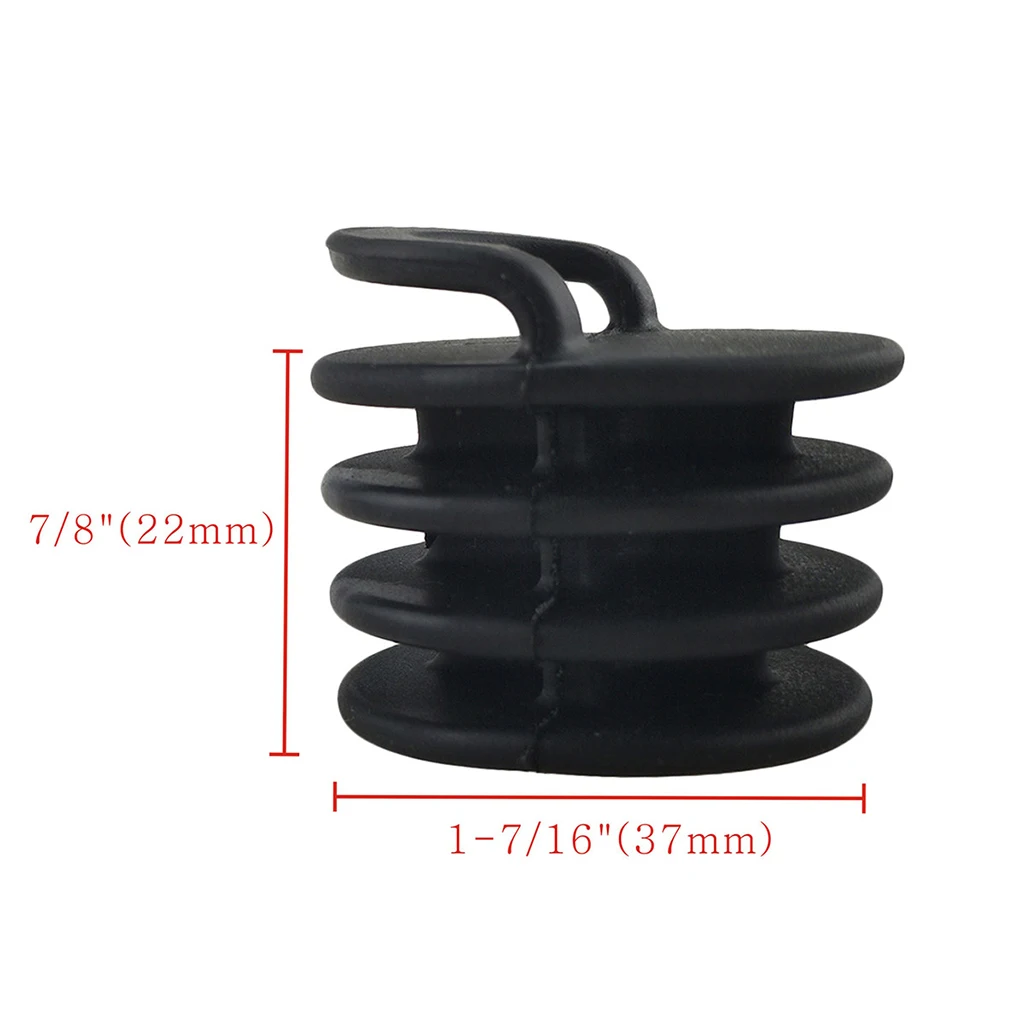 10Pcs Universal Kayak Drain Plug Scupper Bungs Stopper for Canoe Boat Dinghy – Kayak Accessories - 37mm Diameter