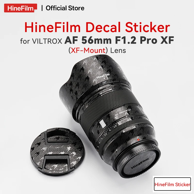 Hinefilm Skin для Viltrox AF 56mm F1.2 Pro Fuji Mount Lens Sticker для Viltrox AF56 F1.2 Pro Lens Decal Skin 56 1.2 Wrap Cover Hinefilm Skin для Viltrox AF 56mm F1.2 Pro Fuji Mount Lens Sticker для Viltrox AF56 F1.2 Pro Lens Decal Skin 56 1.2 Wrap Cover