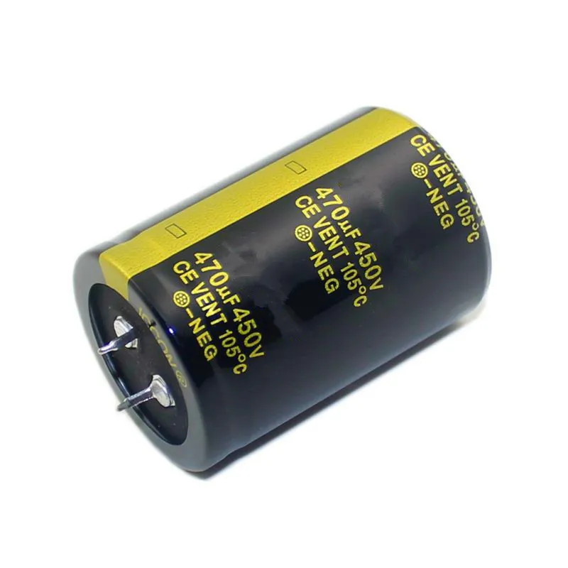 2Pcs Audio Electrolytic Capacitor 25V 35V 63V 100V 200V 250V 400V 450V 470UF 2200UF 1000UF 22000UF For Hifi Amplifier Low ESR