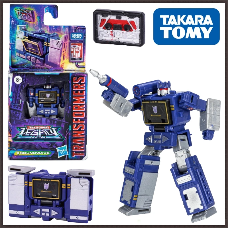 In Stock Takara Tomy Transformers G series handed down cr level Soundwave Figure Model Anime Action Deformation Robot Car Gift