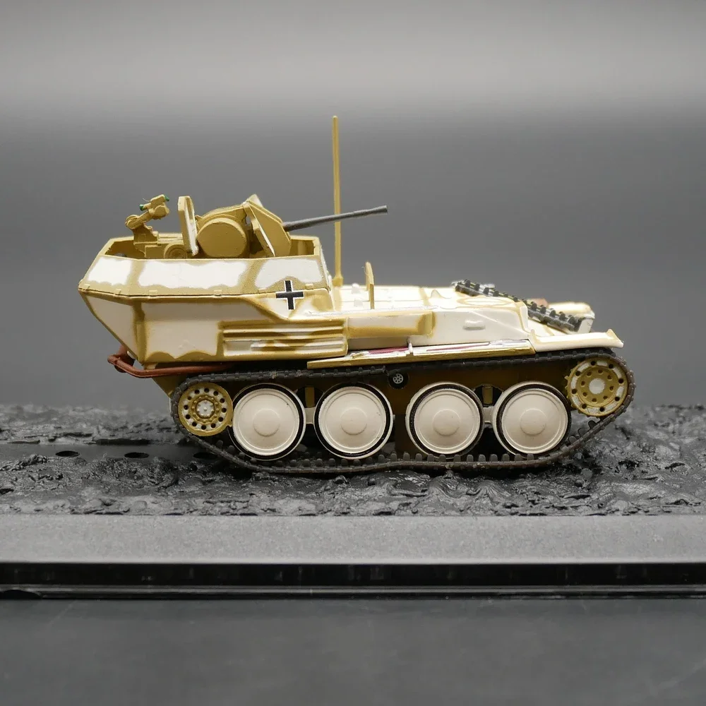 2024 New 1:72 Scale Alloy Flakpanzer 38 (t) Gepard World War II German Leopard Air Defense Tank Militarized Combat Track Type