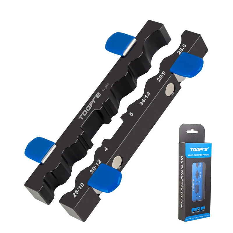 

Bicycle vice maintenance fixture flower drum pedal shaft core front fork wheel set repair multi-function clamp