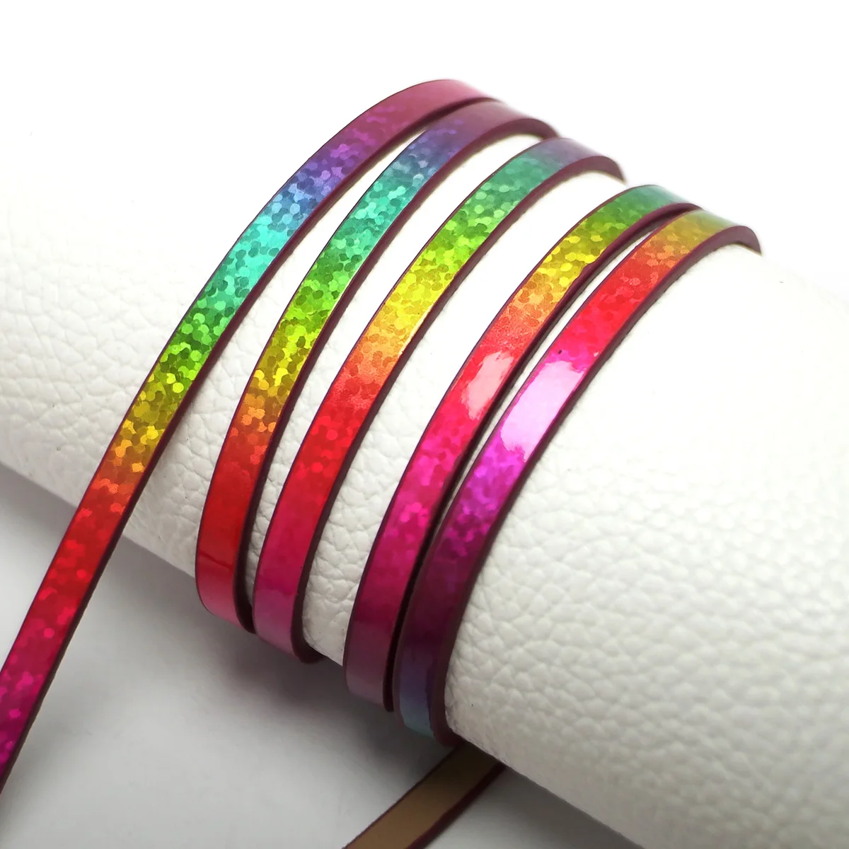 1.15meter Colorful Soft Faux leather cord,Colored Faux Leather Strips,Waist Chain Bracelet Making,Crafting Supplies