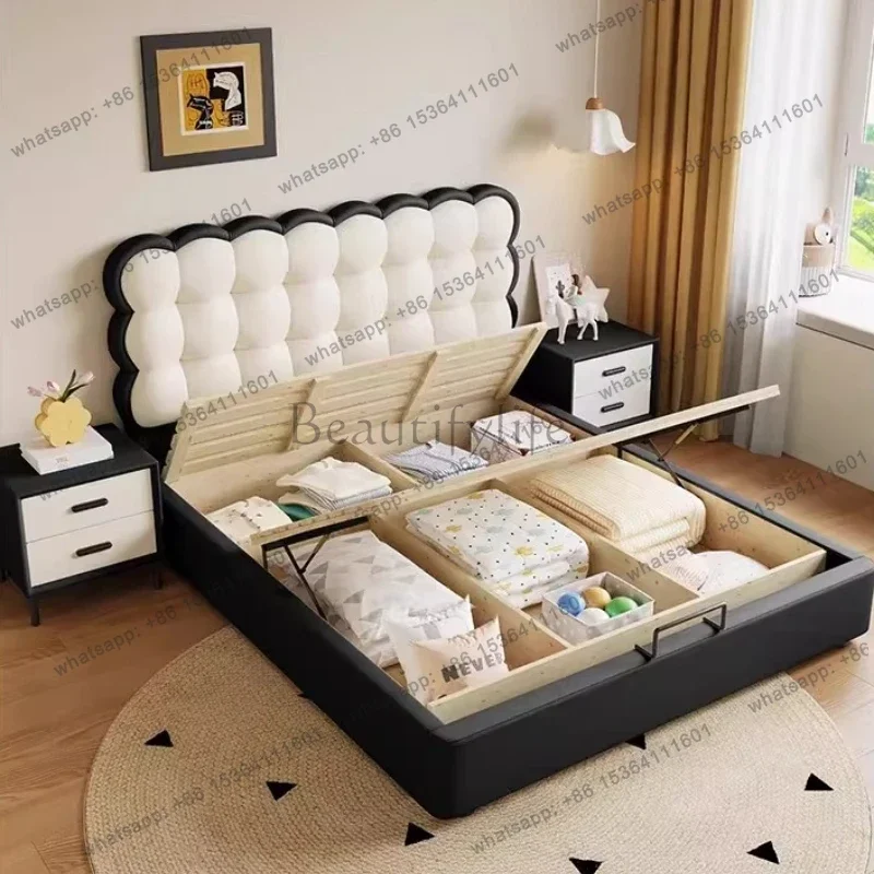 ld Sleeping Design Bed Multifunctional Modern Bedroom Queen Double Luxury Bed Single  Letto Matrimoniale Unique Furniture
