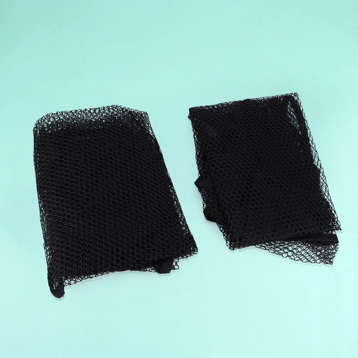 2Pcs Safety Fan Cover Anti-Pinch Hand Protection Dustproof Scratch Resistant Drawstring Fan Protective Cover Home Decor