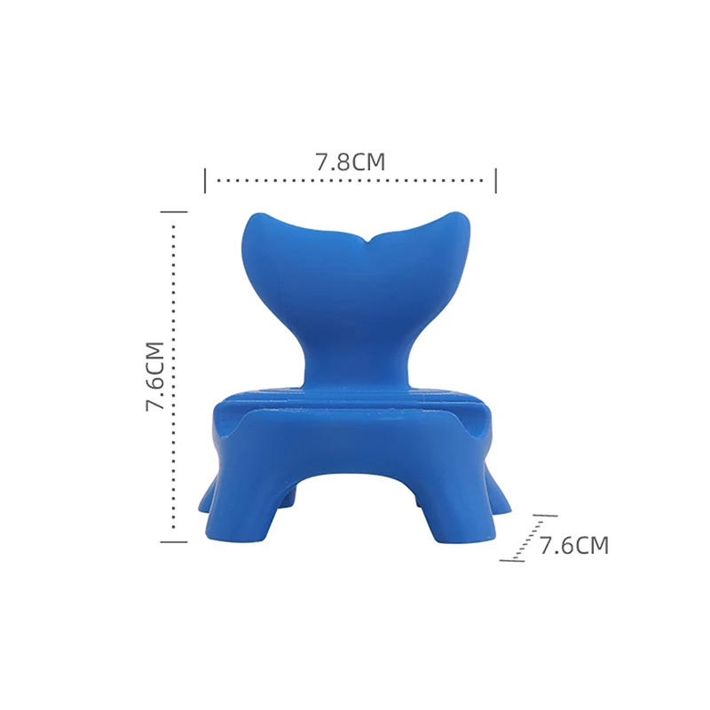 1pc Dopamine Color Creative Stool Phone Stand, Desktop Office Desk Fun Decor, Tablet Support Holder, Photo Frame Stand