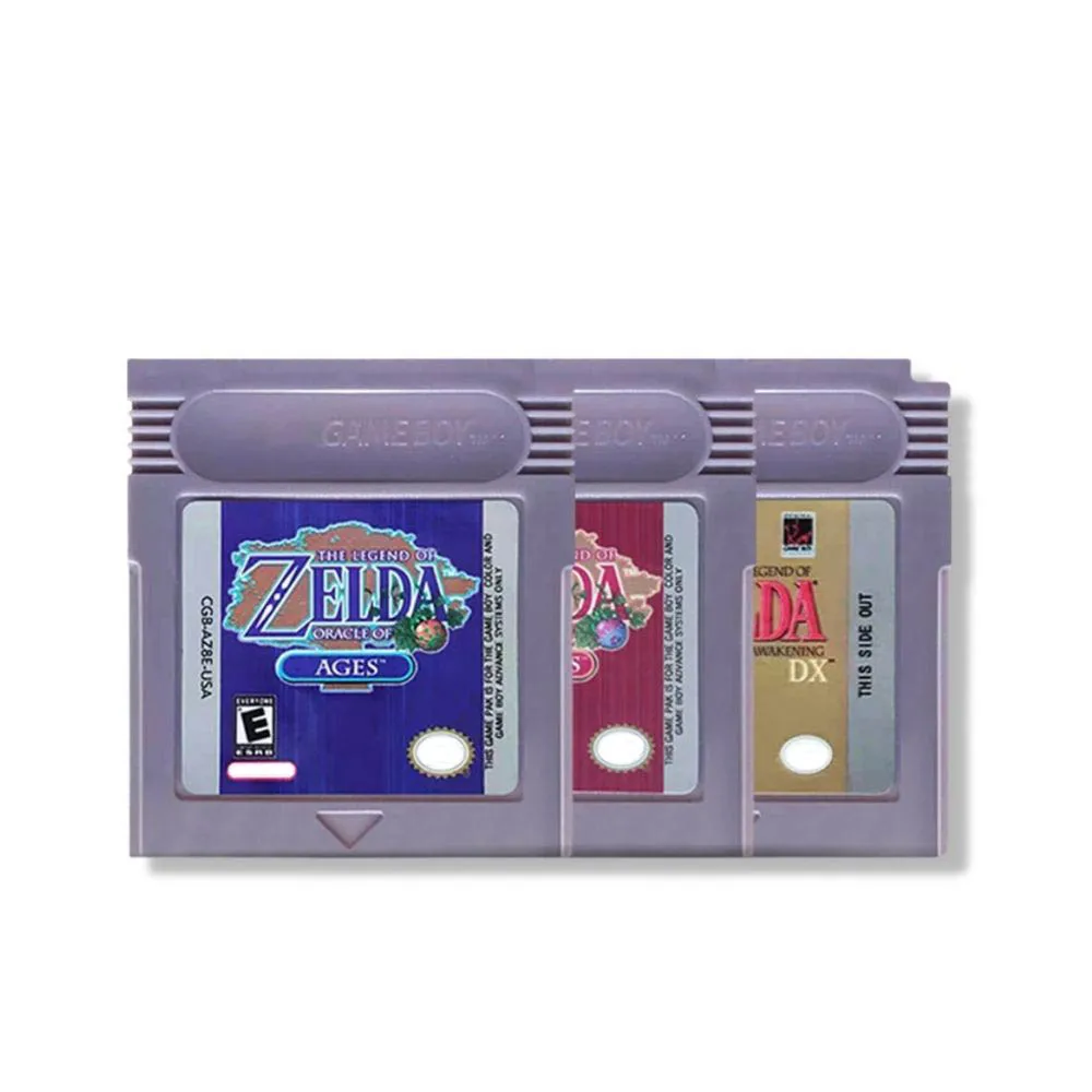 Zelda GBC Card 16 Bit Video Game Cartridge Console Card for Gameboy Awakening Oracle of Seasons Classic Game English Version view 2