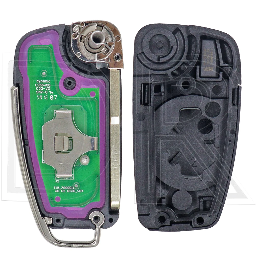 Great ID46 PCF7936AA 433MHz Original HU101 Flip Car Remote Control Key For Arrizo 5 2019+ Chery Tiggo 3X 3XE