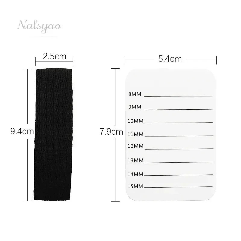 Acrylic Eyelash Display Palette Grafting False Lashes Holder Tray Lash Glue Pad Stand Extension Makeup Tool