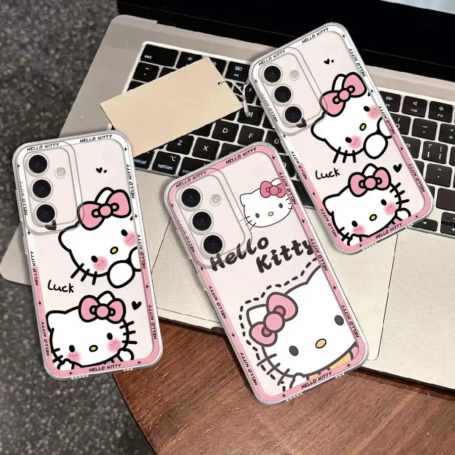 Hello Kitty Sanrio Fashion Phone Cover Phone Case for Samsung Galaxy A22 A06 A16 A02 A15 A51 A56 A73 A25 A52 A35 A72 A71 A72 A54