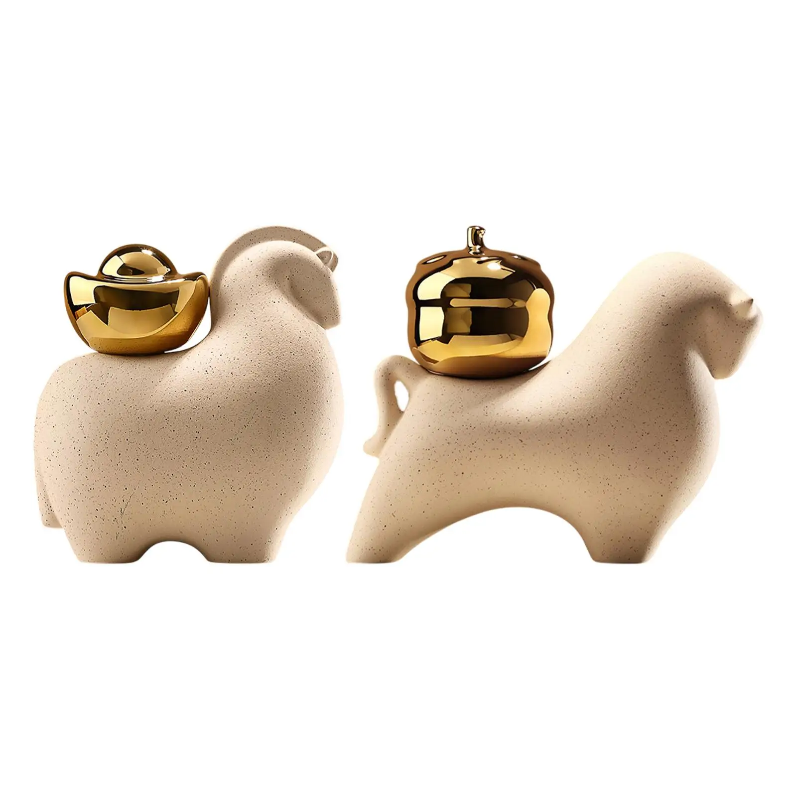 Mini Dierenstandbeeld Chinese Fengshui Beeldje Creatief Ontwerp Tafelblad Decoratie