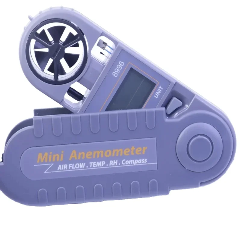 Multi‑function Digital Wind Speed Meter Handheld Air Flow Detector For Industrial Ventilation Wind Volume Testing