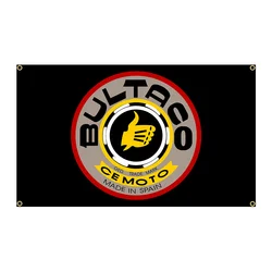90x150cm Bultacos Alpina Motorcycles Flag Polyester Printed Garage or Outdoor Decoration Banner Tapestry