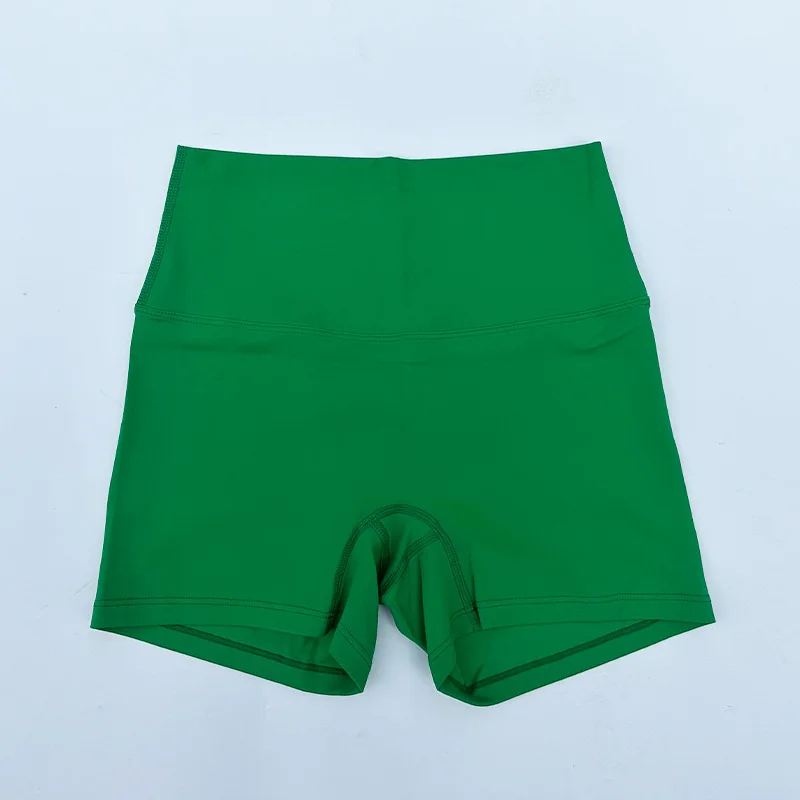 Sexy Solid Color High Waist Yoga Short Legging Soft Tight Women Fitness Sport Short Cycling Comprehensive Training Jog Athletic