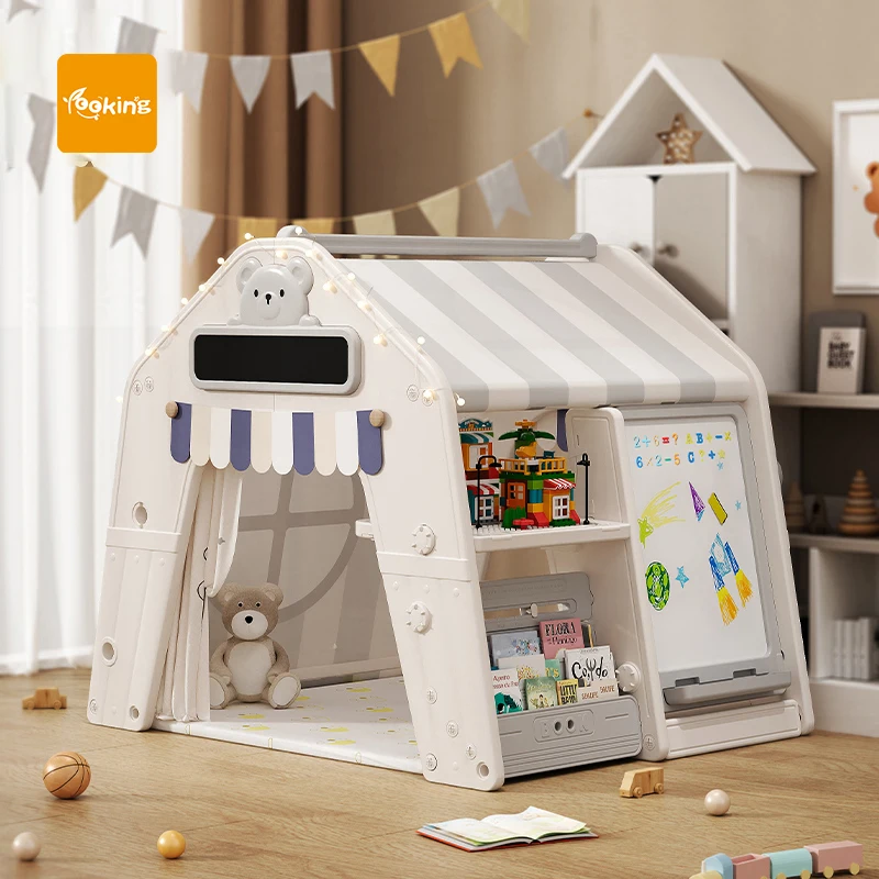 Multi-Function Upgrade Children Tent Stable Baby Portable Playpen Tent House Kids Play Tent