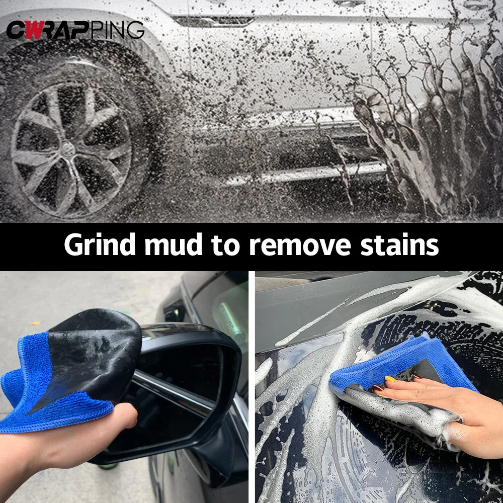 Car Cleaning Towel Magic Clay Cloth Auto Detailing with Blue Clay Bar Towel Removing Iron Power Washing Beauty Tools Accessories