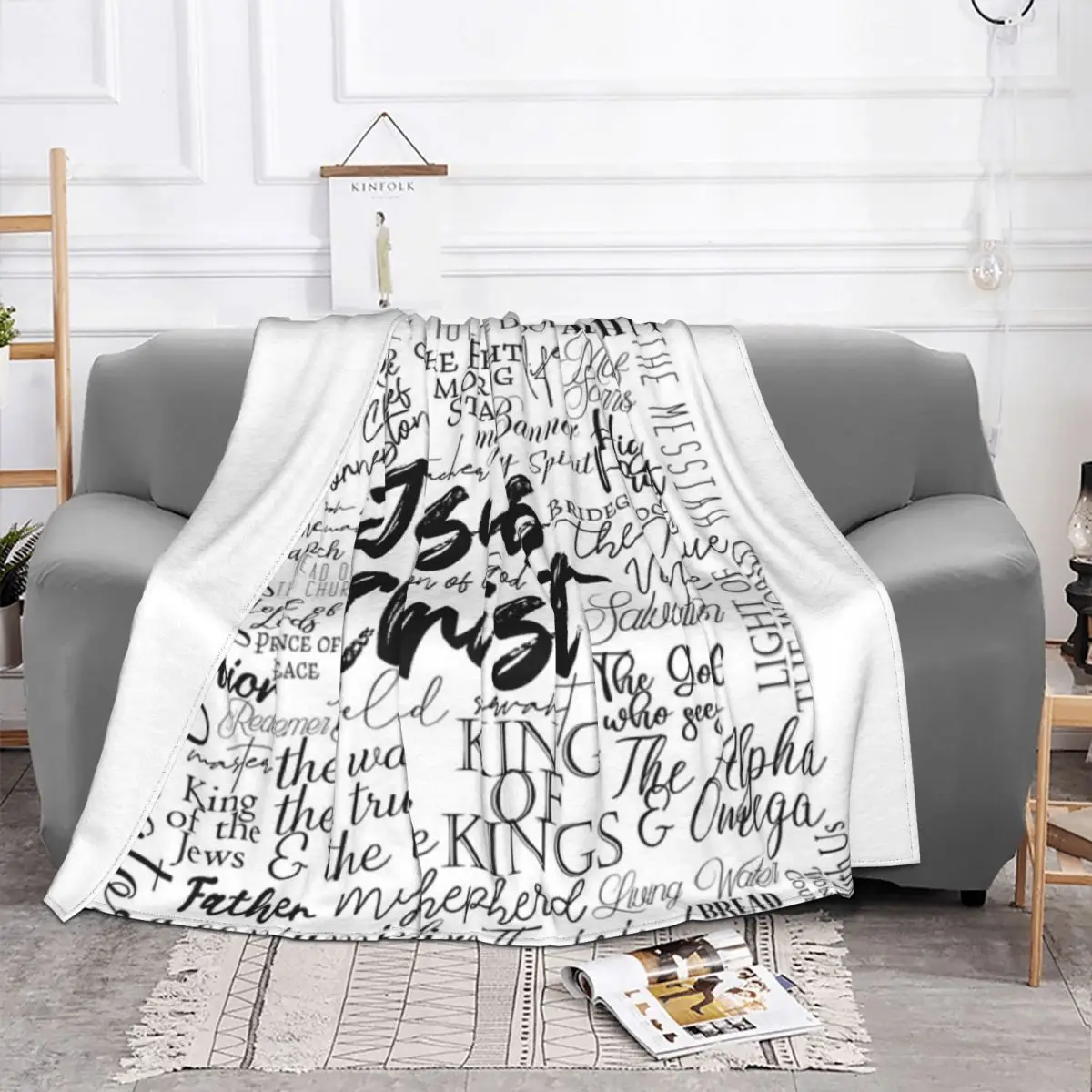 The Names Of God Anime Blanket Winter Blankets Custom Blanket Personalized Throw Blanket