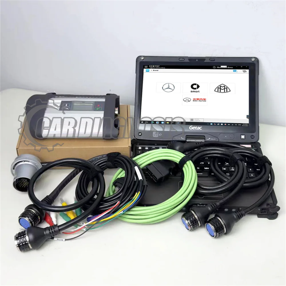 

C4 Star Diagnostic Kit with Getac Laptop Full System OBD2 Scanner for Benz Vehicles car and truck 2023 2025 soft optional