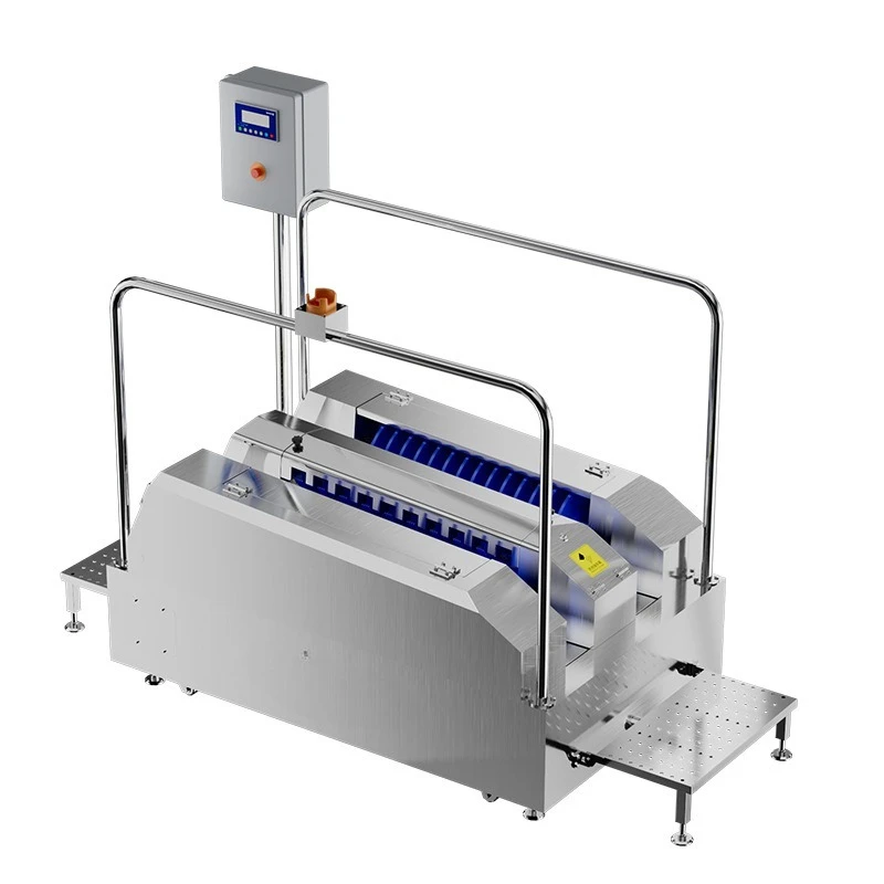 Sole cleaning machine Food factory Sole scrubbing machine Boot cleaning machine