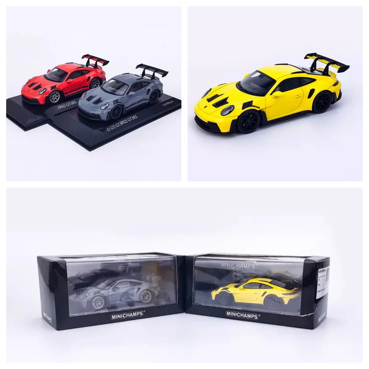 

minichamps 1:43 911 (992) GT3 RS Diecast Car Model Gift Model Car Collection Limited Edition Hobby Toys