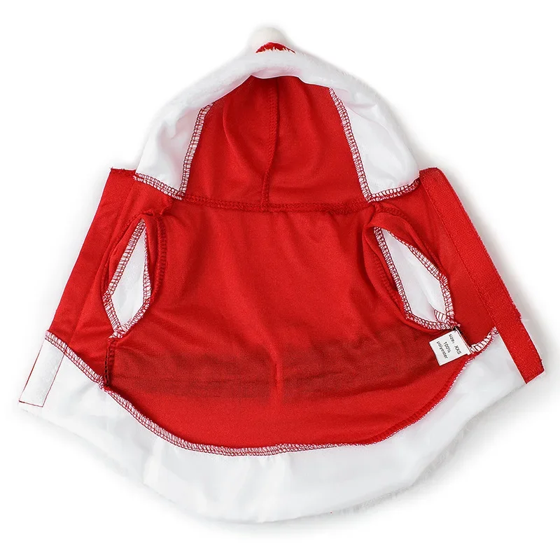 Christmas Costume Clothes for Pet Small Dogs Winter Dog Hooded Coat Jackets Puppy Cat Clothing Chihuahua Yorkie Outfit