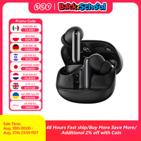 QCY Melobuds N50 ANC Bluetooth 5.4 Wireless Earphones Active Noise Cancellation 6 Mics Clear Call Earbuds Multipoint Connection
