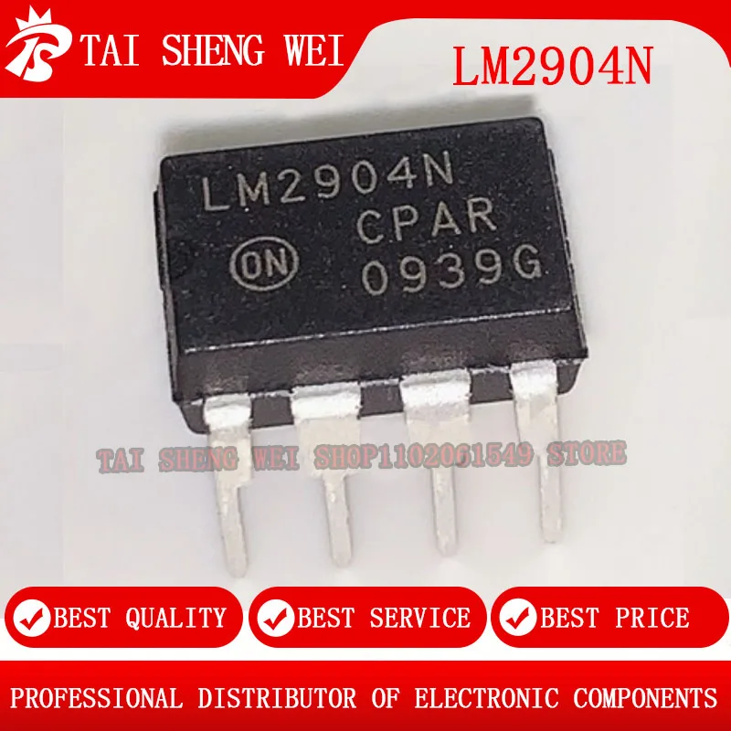 10pcs LM2904N LM2904 2904 2904 DIP8 DIP-8 New Original IC Amplifier Chip Chipset