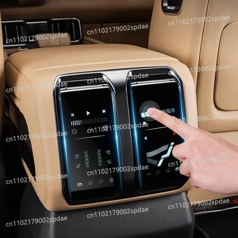 Rear Air Conditioning Film Central Control Screen Cover for BYD Leopard 8 Anti Scratch Interior Protection Accessory