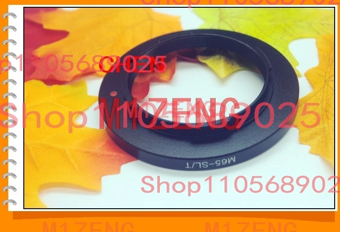 M65-SLT dual purpose adapter for M65 65mm lens to Leica T LT TL TL2 SL CL Typ701 18146 18147 panasonic S1H/R s5 sigma fp camera