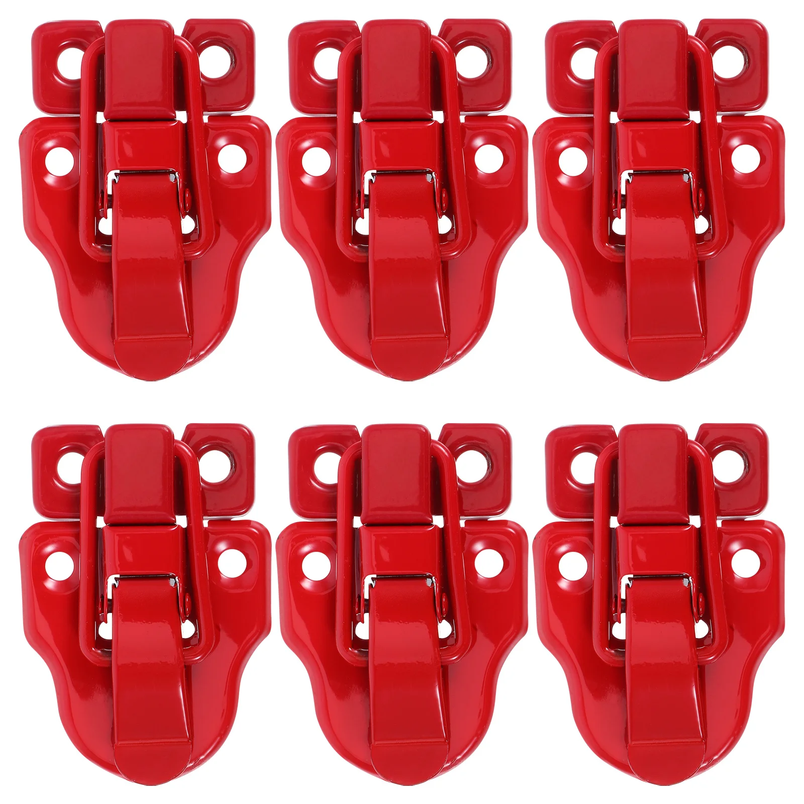 

6Pcs Duckbilled Latch Lock Heavy Duty Metal Chest Latch for Wooden Box Jewelry Box Storage Cabinet Hardware Cabinet Buckle