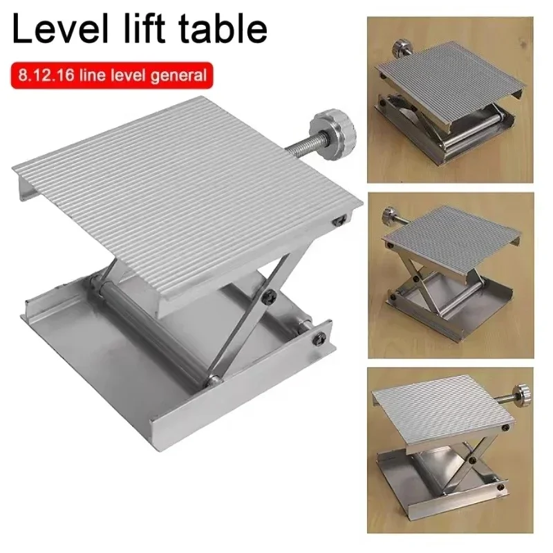 Precise Adjust Mini Aluminum Lifting Stand Scissor Lift Platform For Phone Motherboard Repair Chemistry Lab Experiment Support