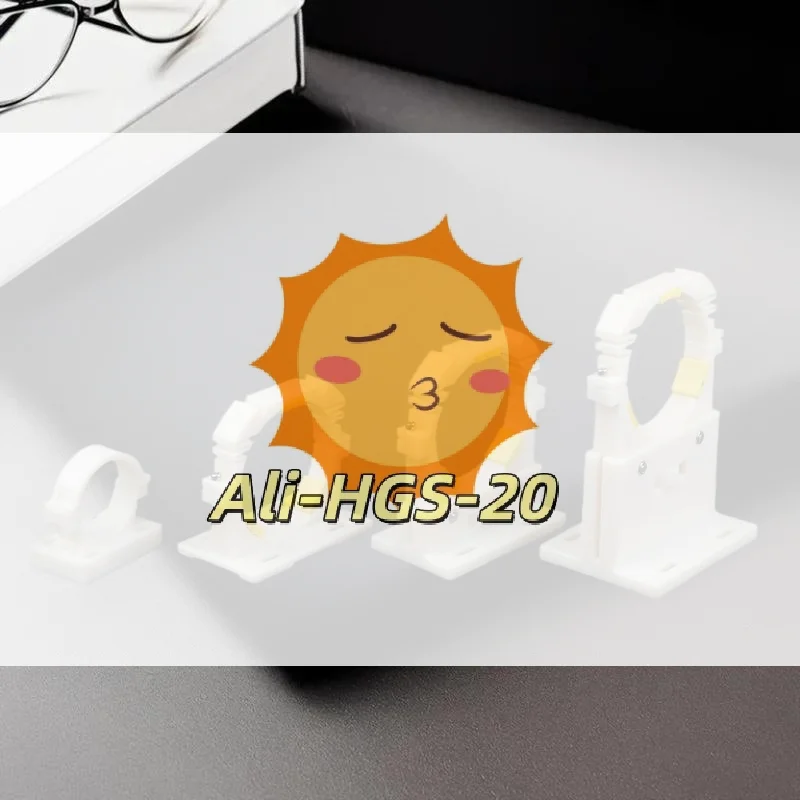 

50/80mm Laser Tube Mounting Bracket - Tool-Free Vibration-Dampening Holder for 75-180W Engraving & Cutting Machines