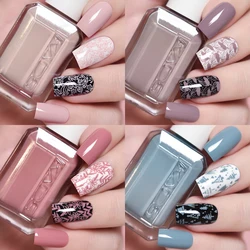 11ml 24 Colors Nail Stamping Polish Gold Silver Nails Art Varnish for Stamping Plate DIY Nail Printing Polish Nail Art Tools