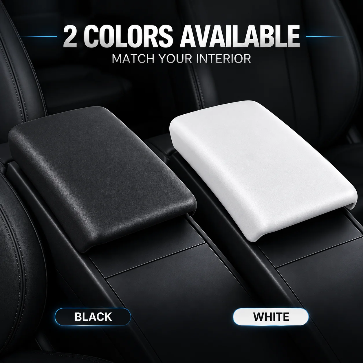 Car Armrest Cover for Model YL 2026 6-Seat Center Console Anti-Scratch Protective Accessory