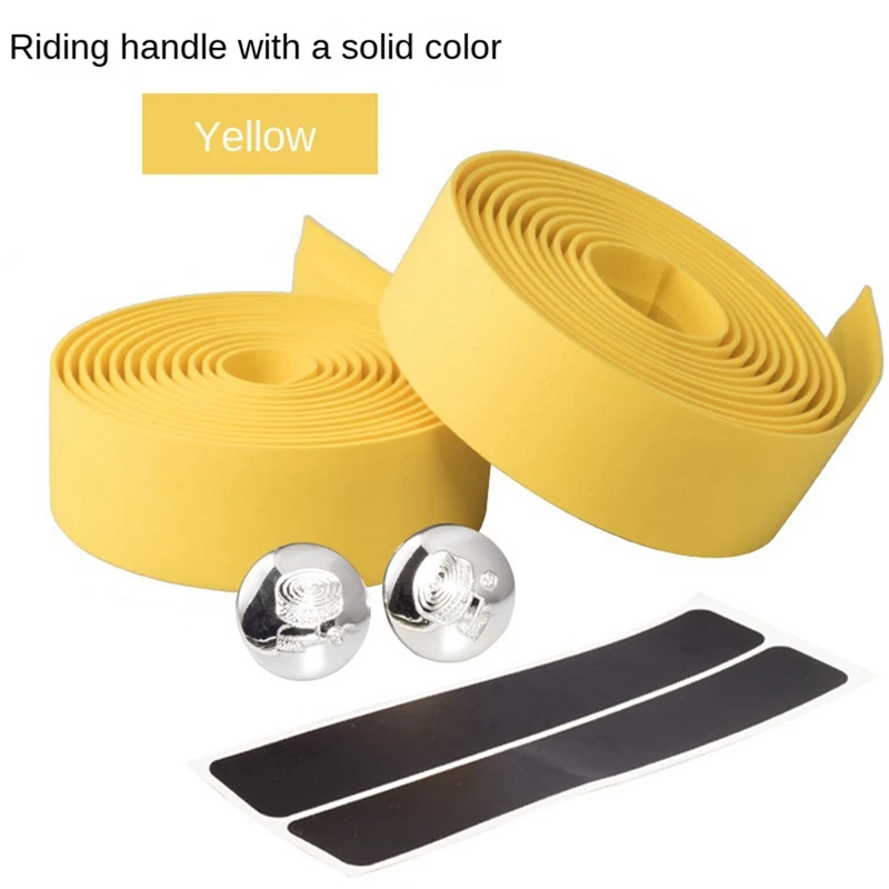 RISE-nastro per manubrio per bicicletta nastro per barra avvolto con assorbimento degli urti antiscivolo nastro per bicicletta da strada ad alta tenacità morbido e traspirante