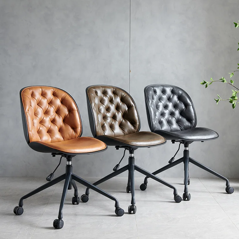 Rotating office chair, comfortable mesh back chair, sedentary computer study chair