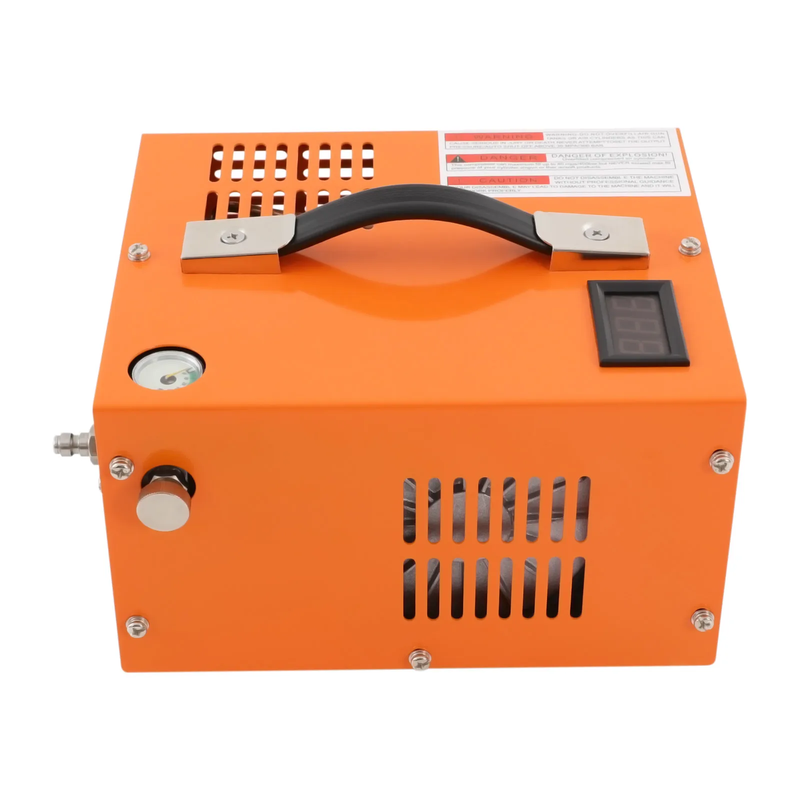 NEW Air Compressor,Stainless Steel Air Compressor 4500PSI/30MPa,w/ A Transformer for PCP Air Rifles,Paintball Tanks 300W