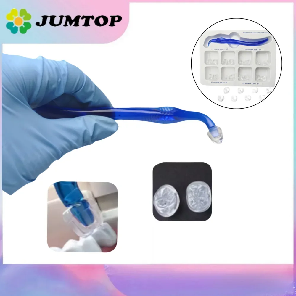 

Форма для печати на задние зубы из смолы — эстетический штамп и инструменты для восстановления ткани для профессионального решения для наполнения коронок