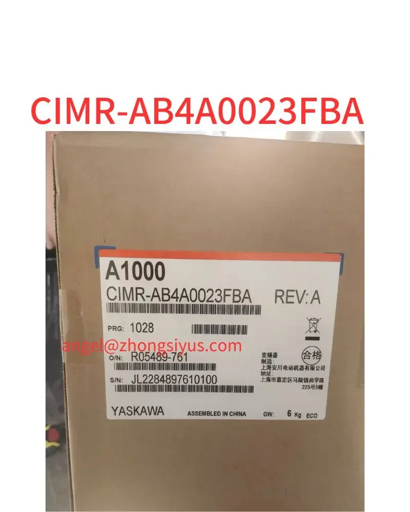 

New inverter CIMR-AB4A0023FBA