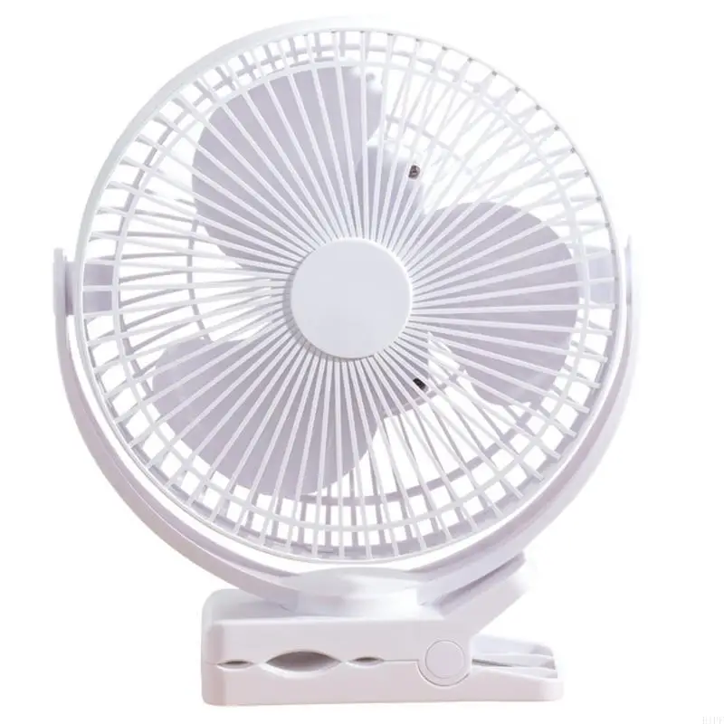 E1PF Portable Clamp Cooling Fan Tables Fan Baby Stroller Clip Fan