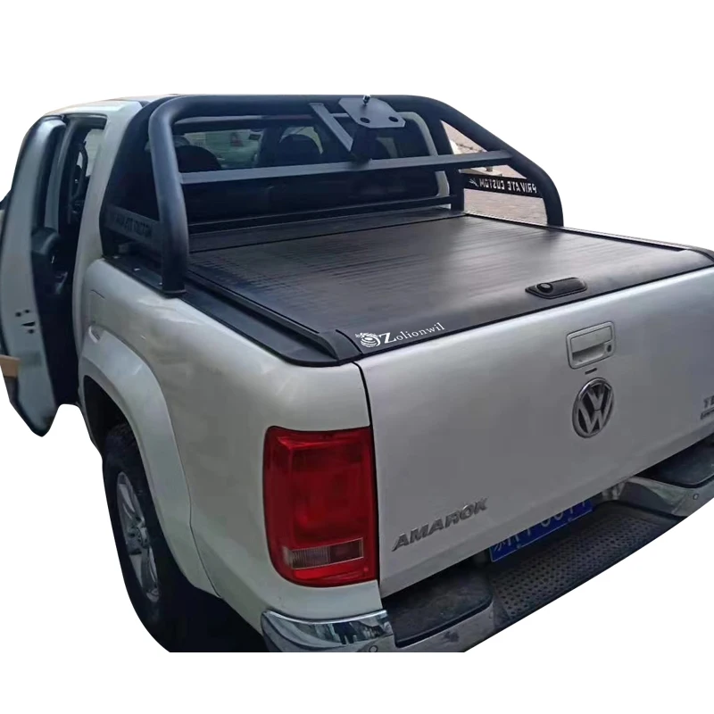 

Zolionwil Manual Retractable Truck Bed Covers Roller Shutter Cover for VW Amarok