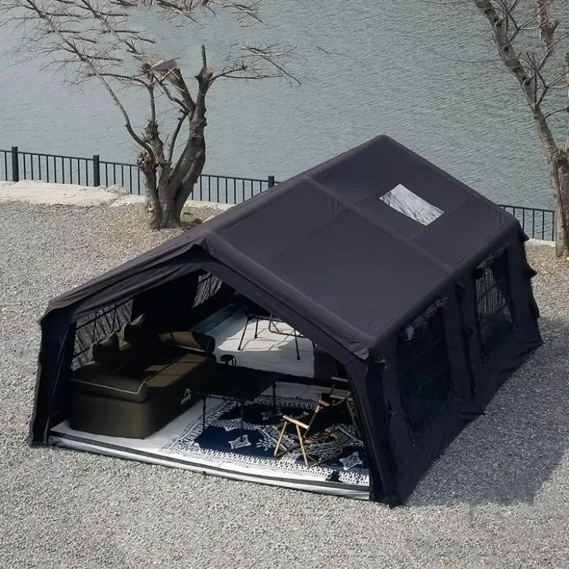 

2025 600D большие водонепроницаемые надувные палатки из нижней ткани, подходящие для домашней вечеринки и кемпинга