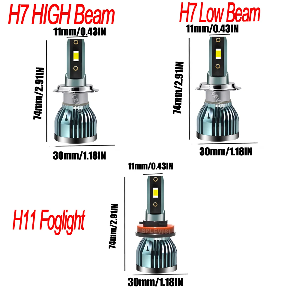 عمر أطول معزز الرؤية LED المصباح عالية منخفضة شعاع الضباب لسيارات BMW 5 Series F10 2010 2011 2012 2013 2014 2015 2016