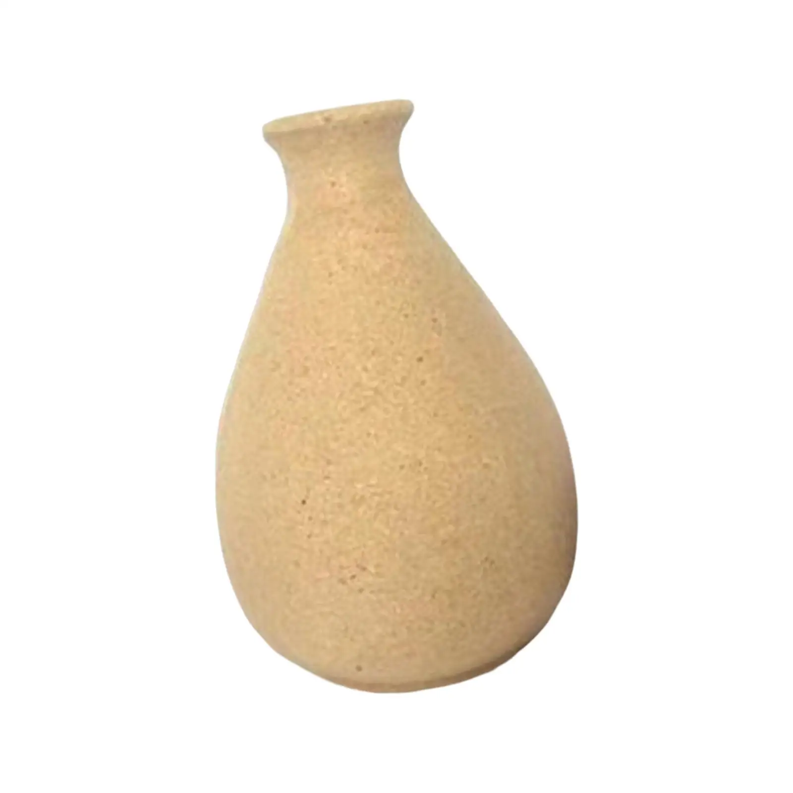 Rustic Wooden Donut Vase for Dried Flowers Handmade Leakproof Bud Vase Decorative Planter for Home Table Centerpiece Wedding