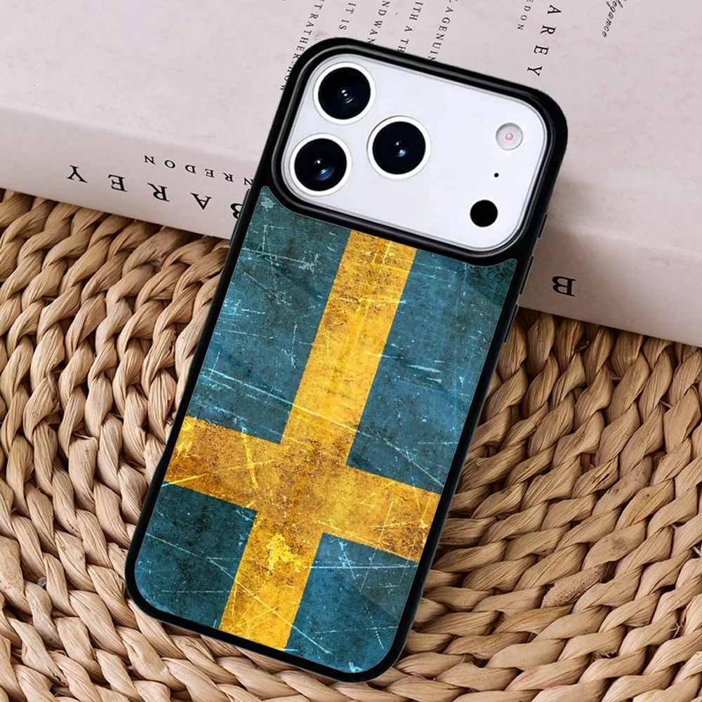 Phone Cases Sweden - Zweden Vlag Telefoonhoesje Voor Magsafe Draadloze