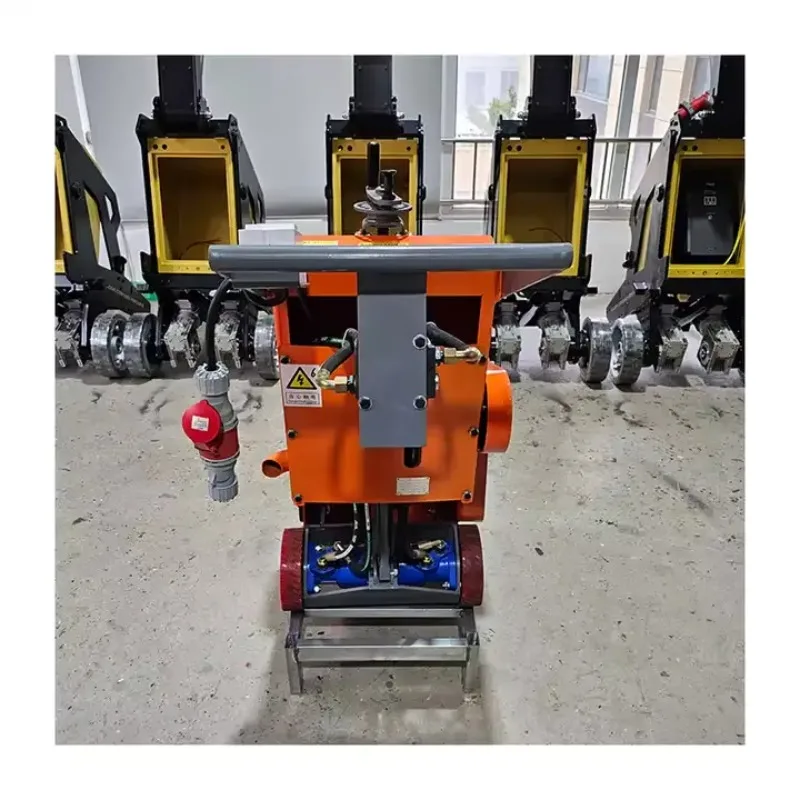 Efficient handheld concrete ground milling machine scarifier