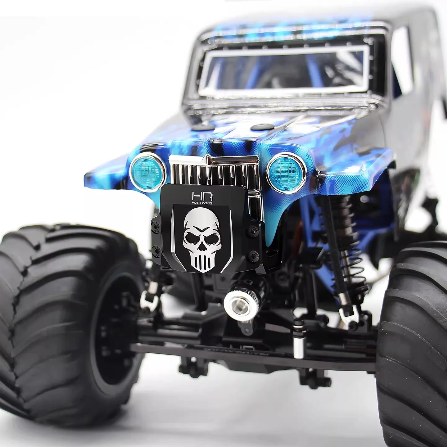 ชุดกันชนหน้าอะลูมิเนียม HR Losi 1:18 Mini LMT 4x4